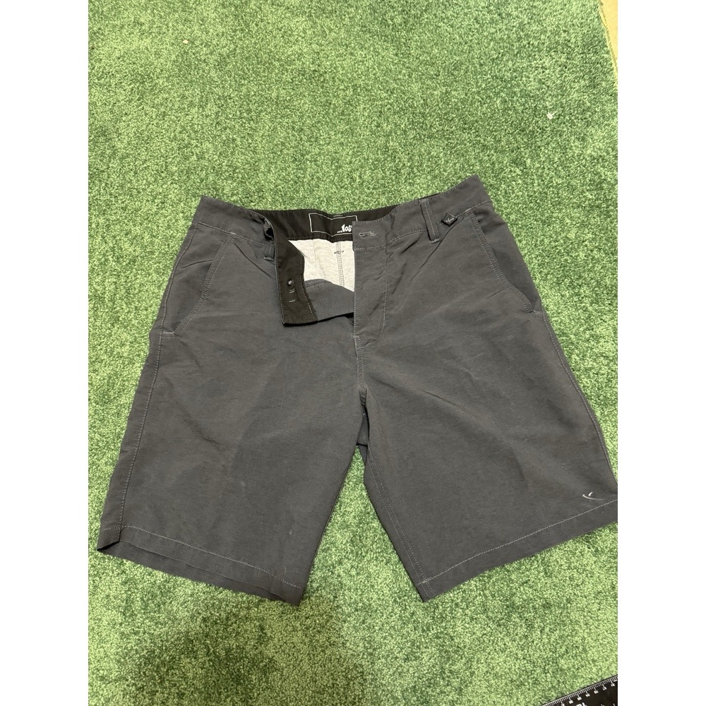 Vintage LOST Black Board Shorts Swim Trunks Surf Y2K Size 32 Bathing Suit